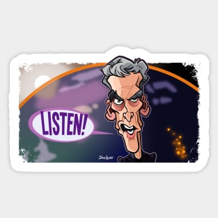 Listen Sticker